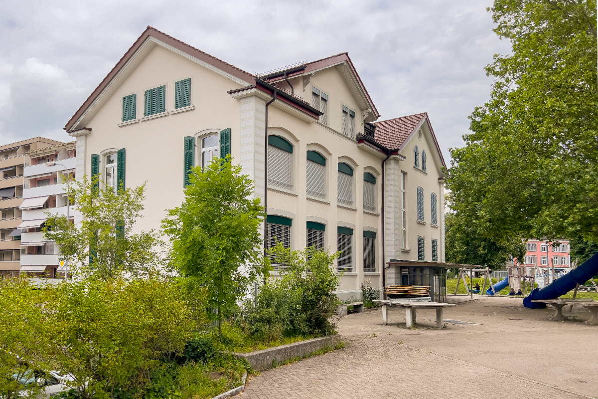 Sanierung Schulhaus altes Feld in Flawil